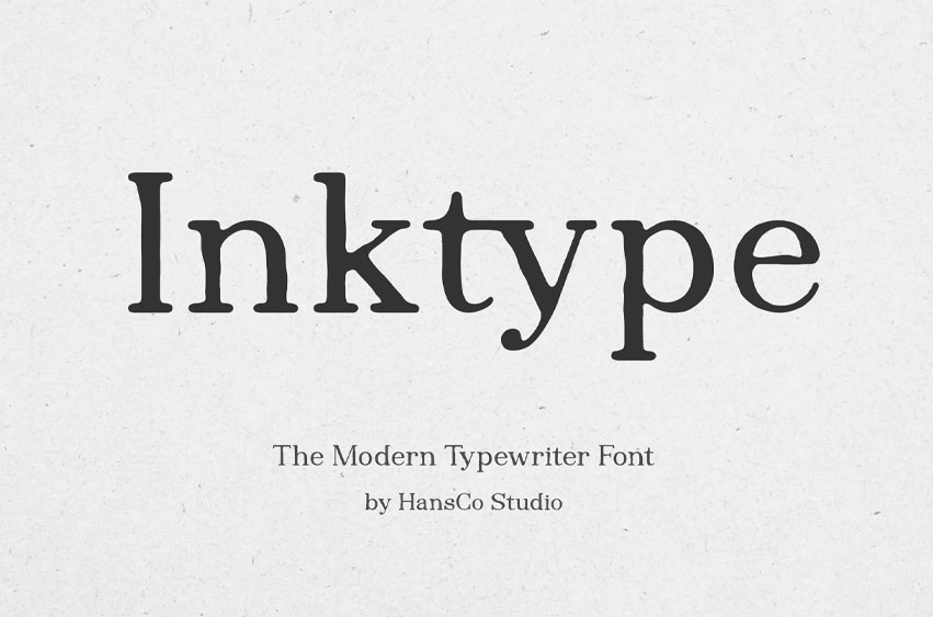 Inktype Font