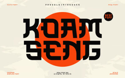 Koam Seng Font