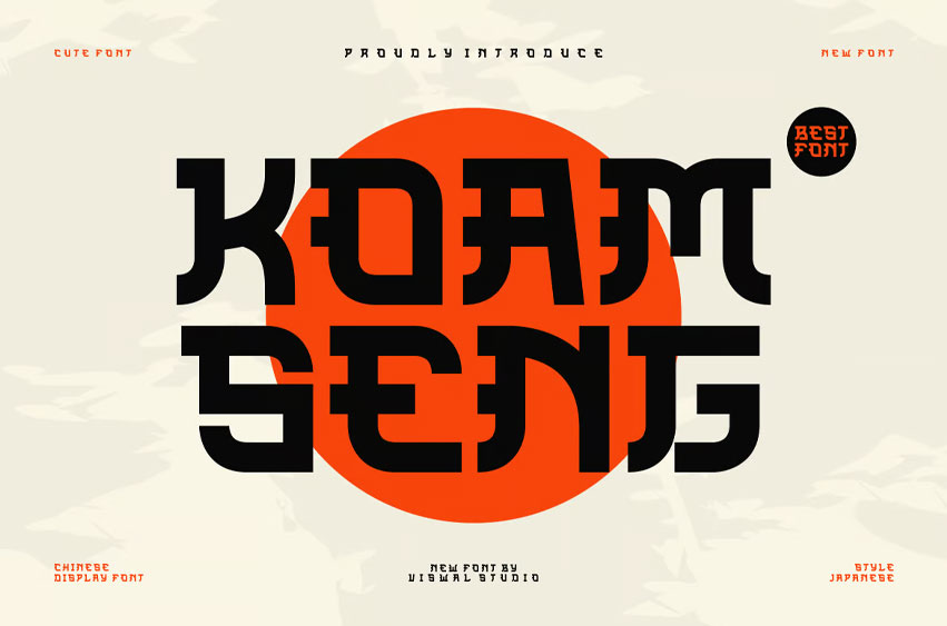 Koam Seng Font