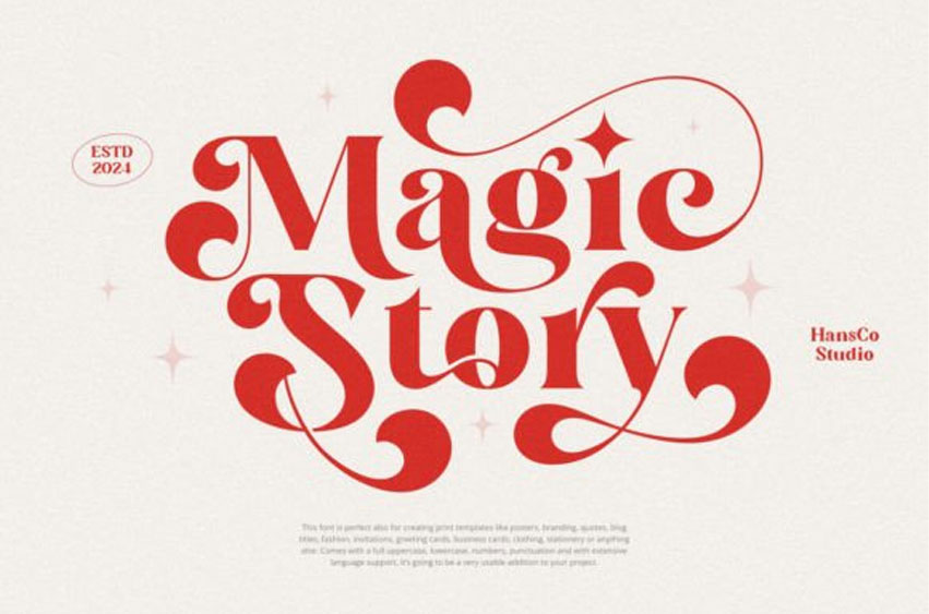 Magic Story Font