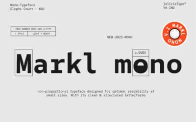 Markl Mono Font