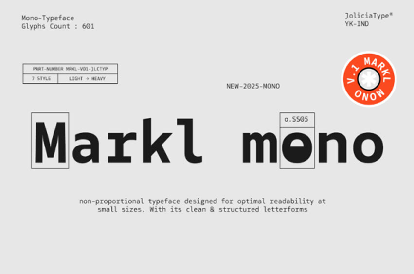 Markl Mono Font