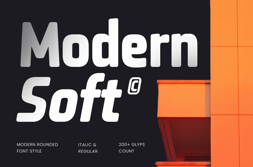 Modern Soft Font