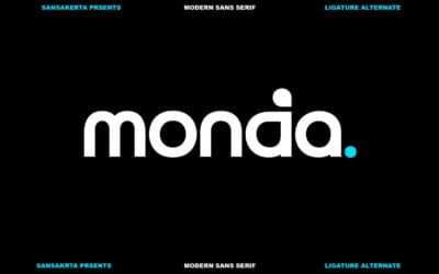 Monda Font