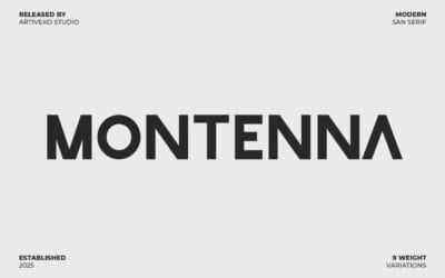 Montenna Font