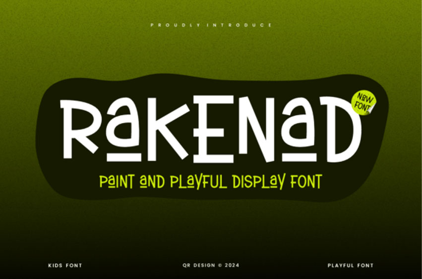 Rakenad Font