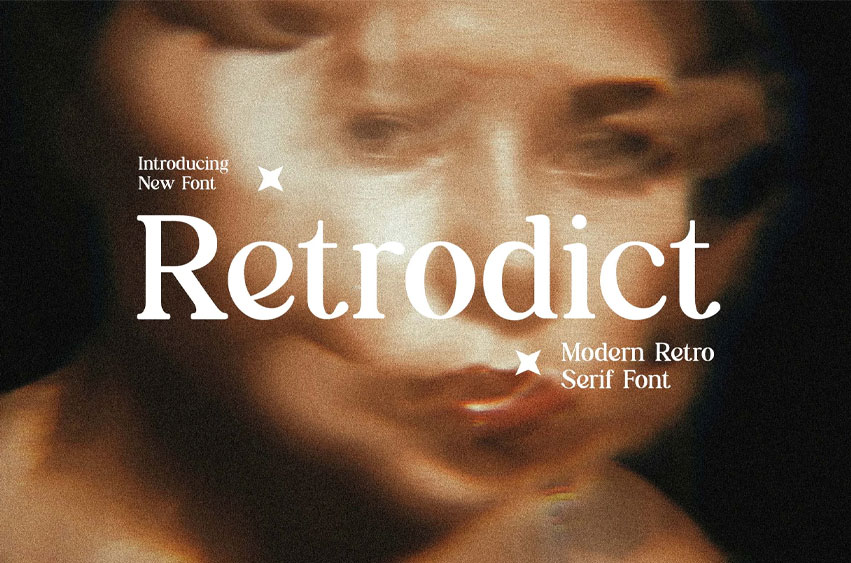 Retrodict Font