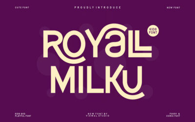 Royall Milku Font