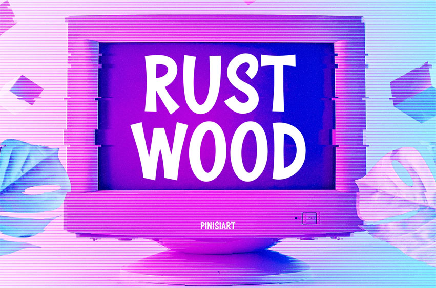 Rustwood Font