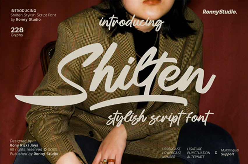 Shilten Font