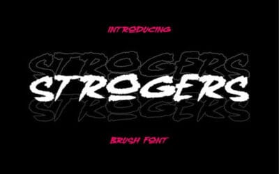 Strogers Font