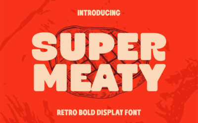 Super Meaty Font