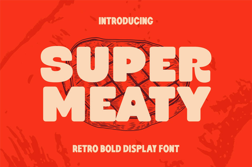 Super Meaty Font