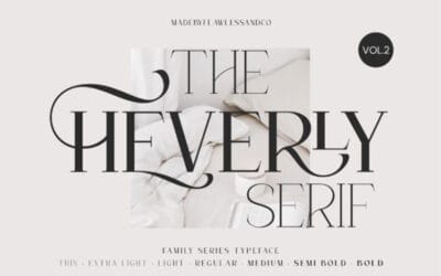 The Heverly Font