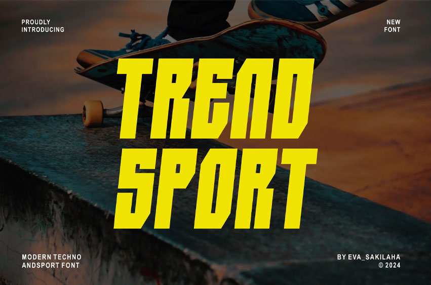 Trend Sport Font