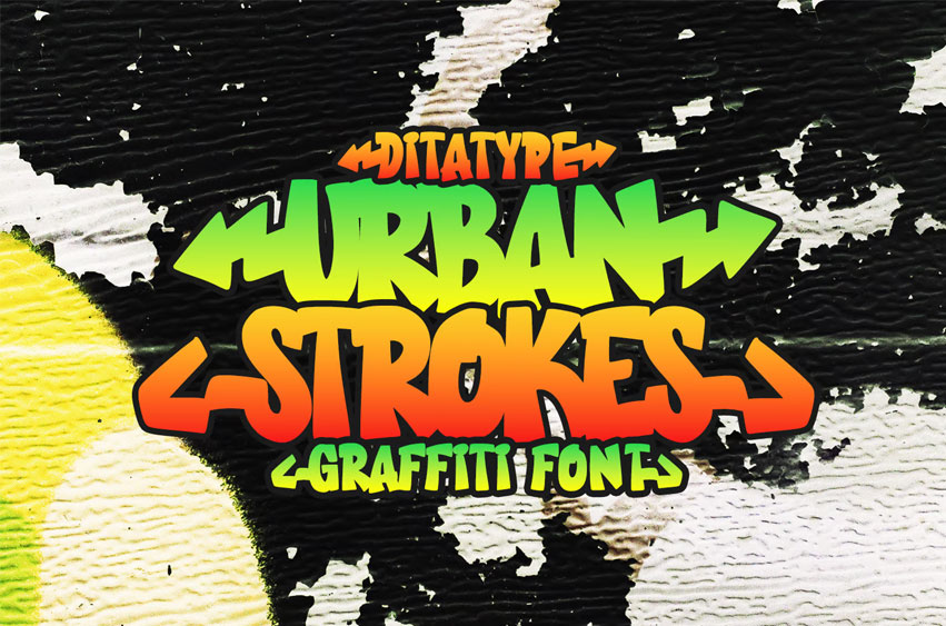 Urban Stroke Font