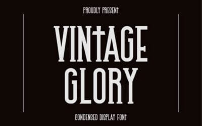 Vintage Glory Font