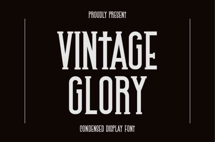 Vintage Glory Font