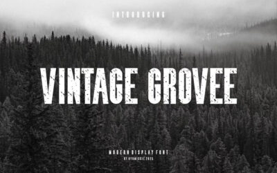 Vintage Grovee Font