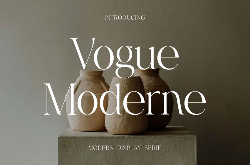 Vogue Moderne Font