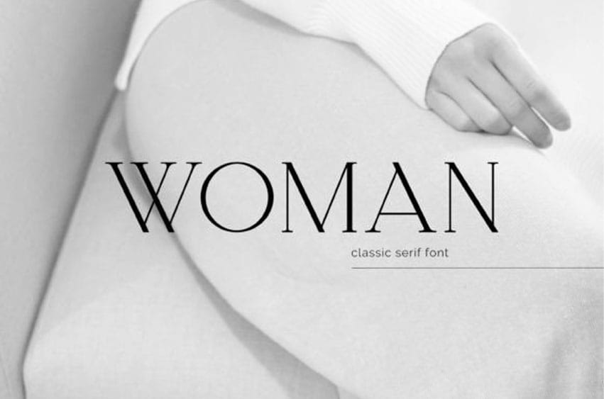 Woman Font