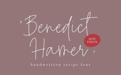Benedict Hamer Font