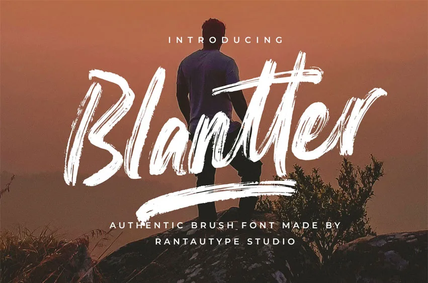 Blantter Font