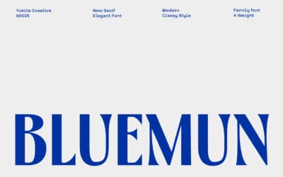 Bluemun Font