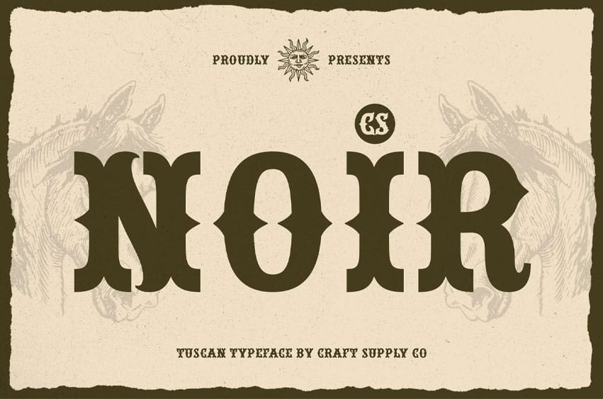 CS Noir Font
