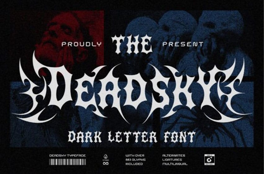 Dead Sky Font