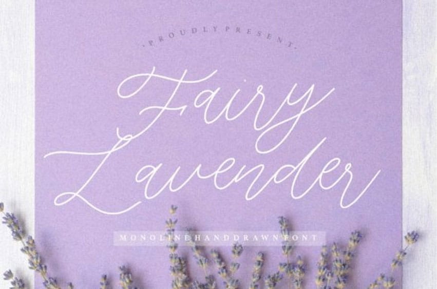 Fairy Lavender Font