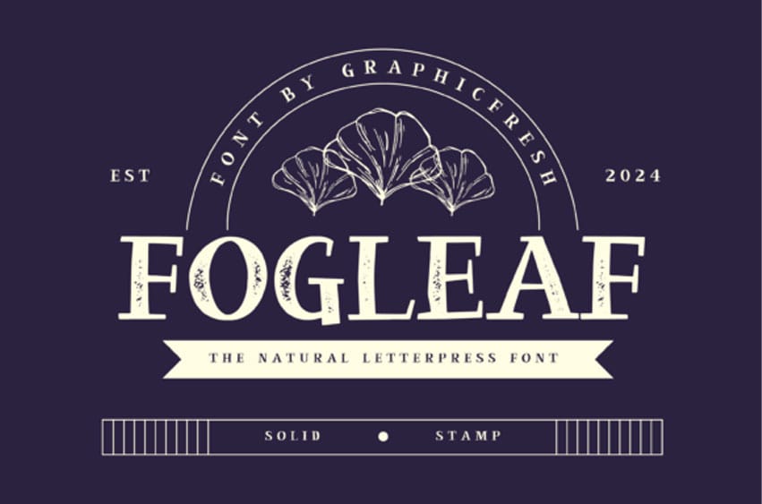 Fogleaf Font
