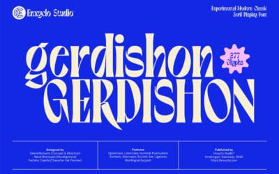 Gerdishon Font