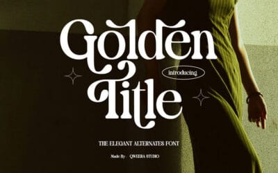 Golden Title Font
