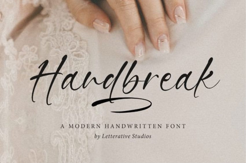 Handbreak Font