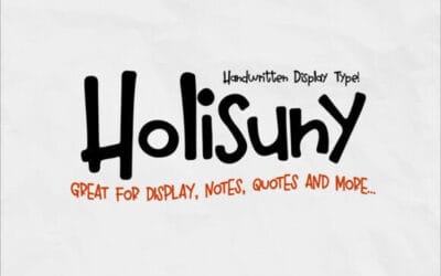 Holisuny Font