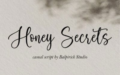 Honey Secrets Font
