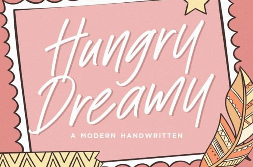 Hungry Dreamy Font