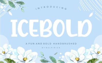 Icebold Font