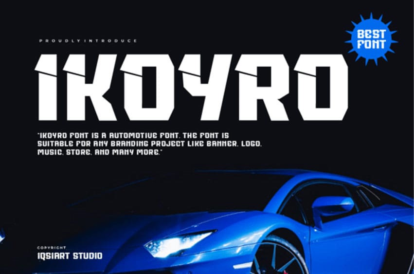 Ikoyro Font