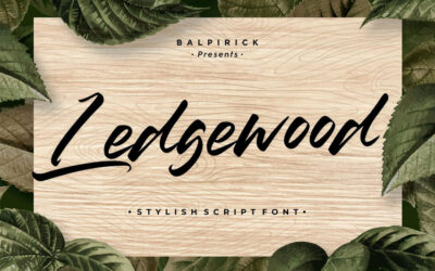 Ladgewood Font