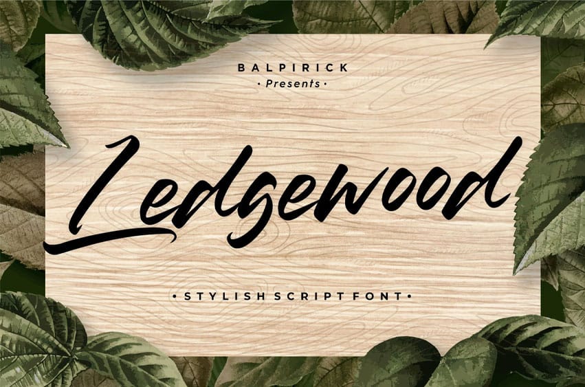 Ladgewood Font