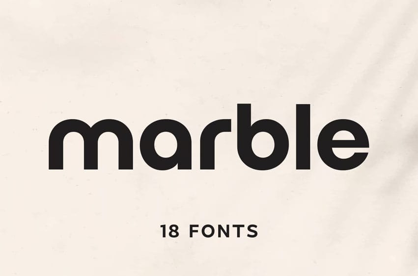 Marble Font