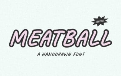 Meatball Font