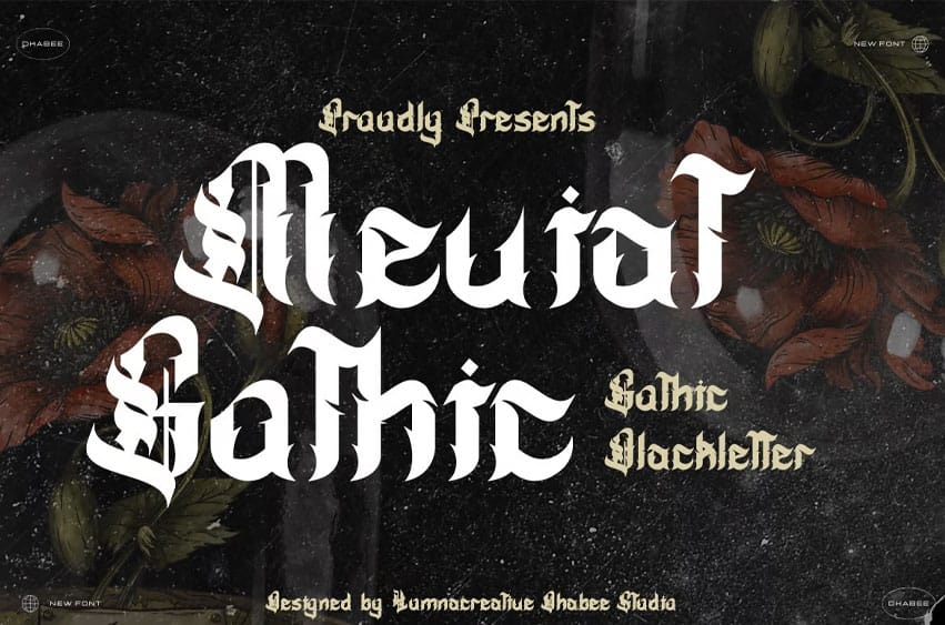Meviat Gothic Font