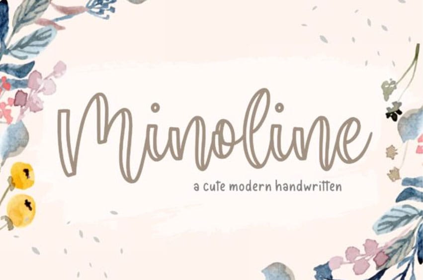 Minoline Font