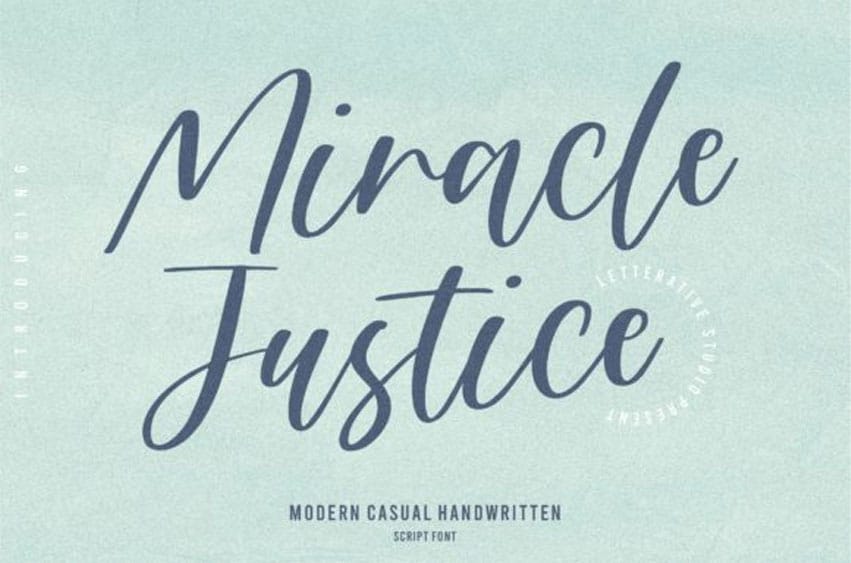 Miracle Justice Font