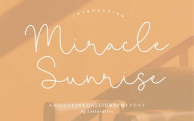 Miracle Sunrise Font