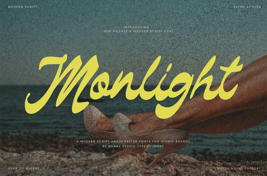 Monlight Modern Font