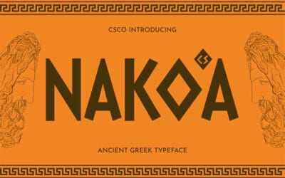 Nakoa Font